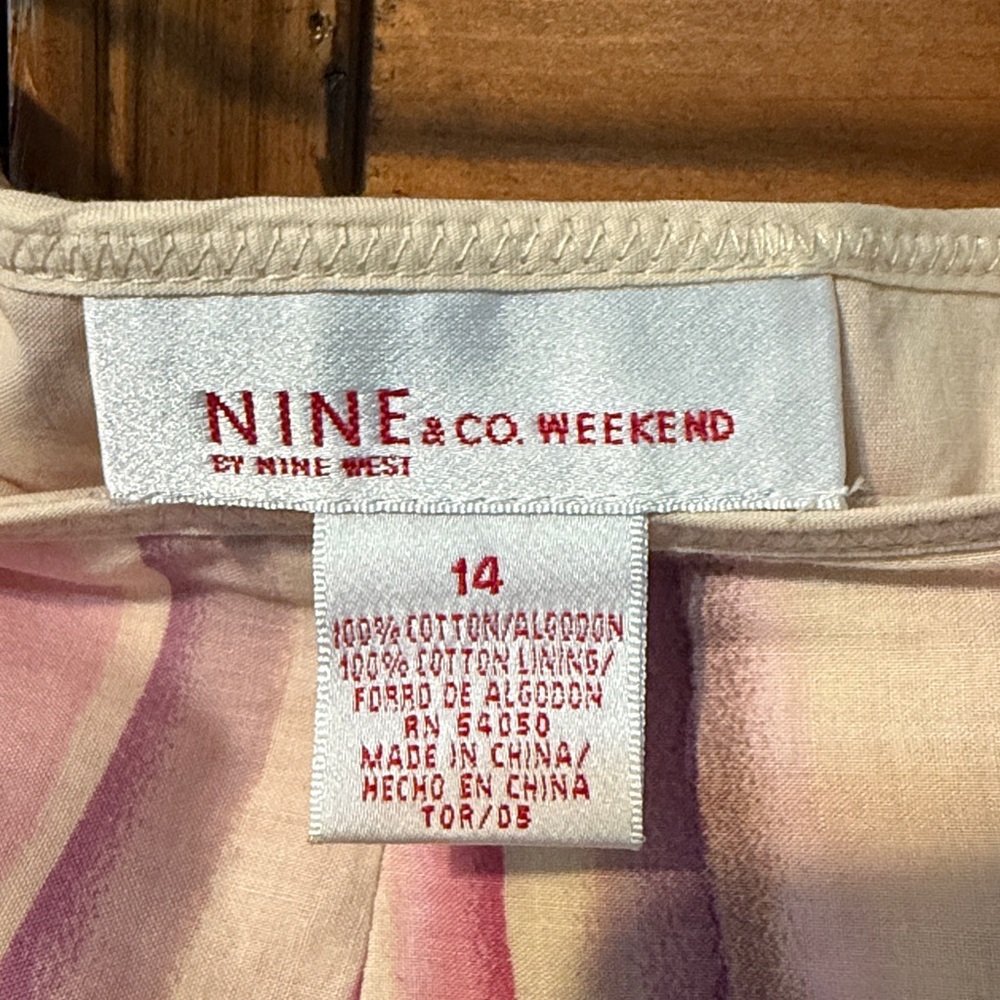 NINE & CO weekend Nine West new without tags - Picture 2 of 3